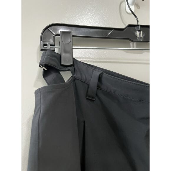 ALO Yoga Mid-Rise Showdown Trouser Pants Side Buckle Black 158$ Womens M /L - Picture 6 of 13